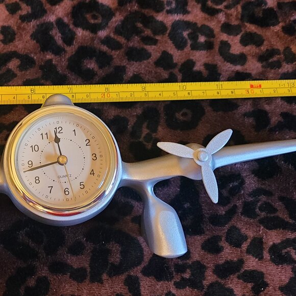 Airplane Desk Clock - Picture 2 of 4